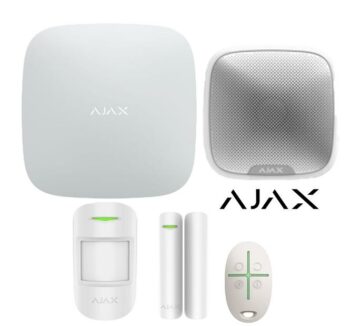 Kit Alarme Ajax Sans Fils Avec Sirène Externe